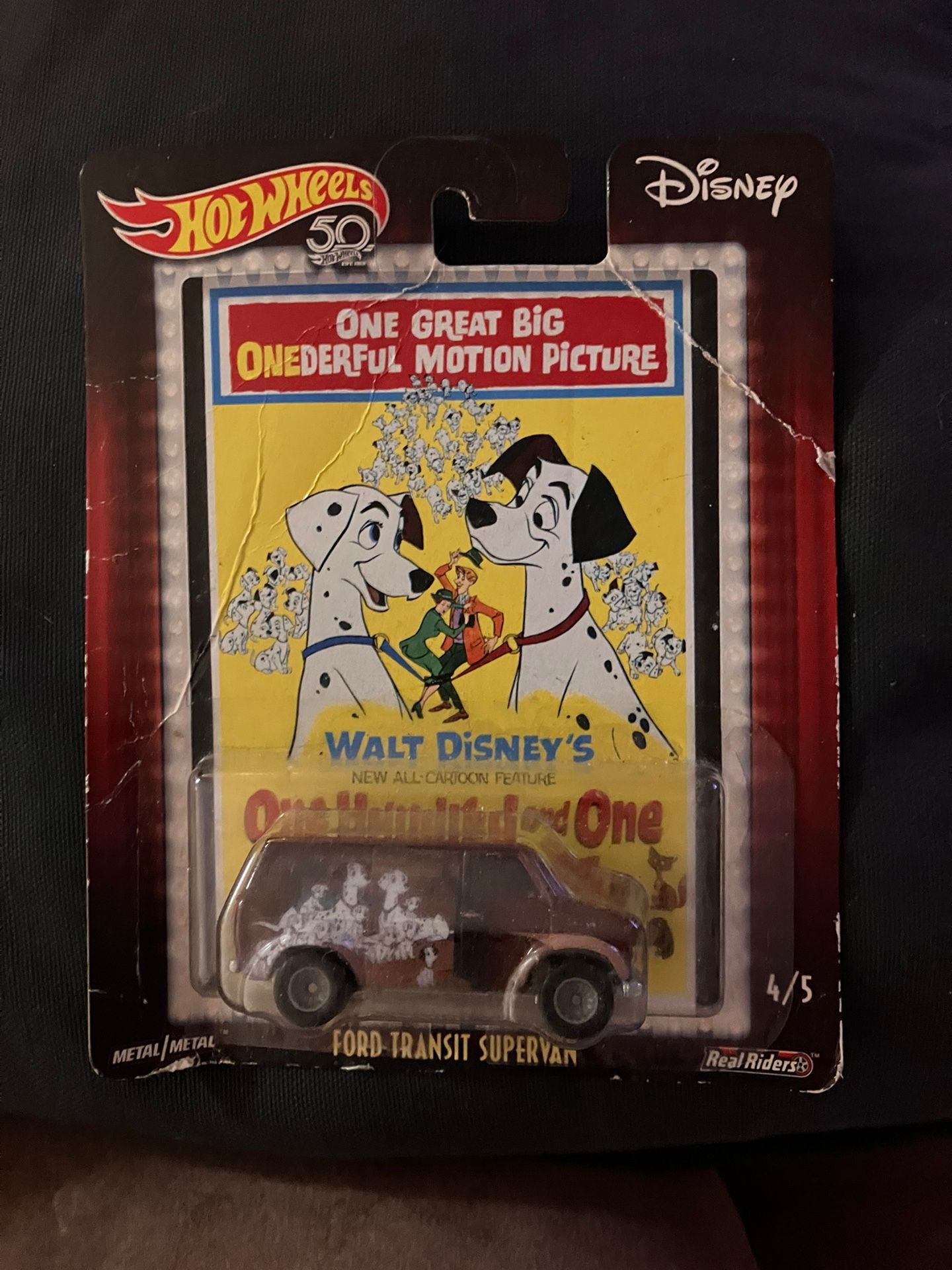 Hot Wheels Walt Disney 101 Dalmatians Ford Transit Supervan