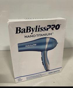 BaBylissPRO Nano Titanium 2000W Hair Dryer