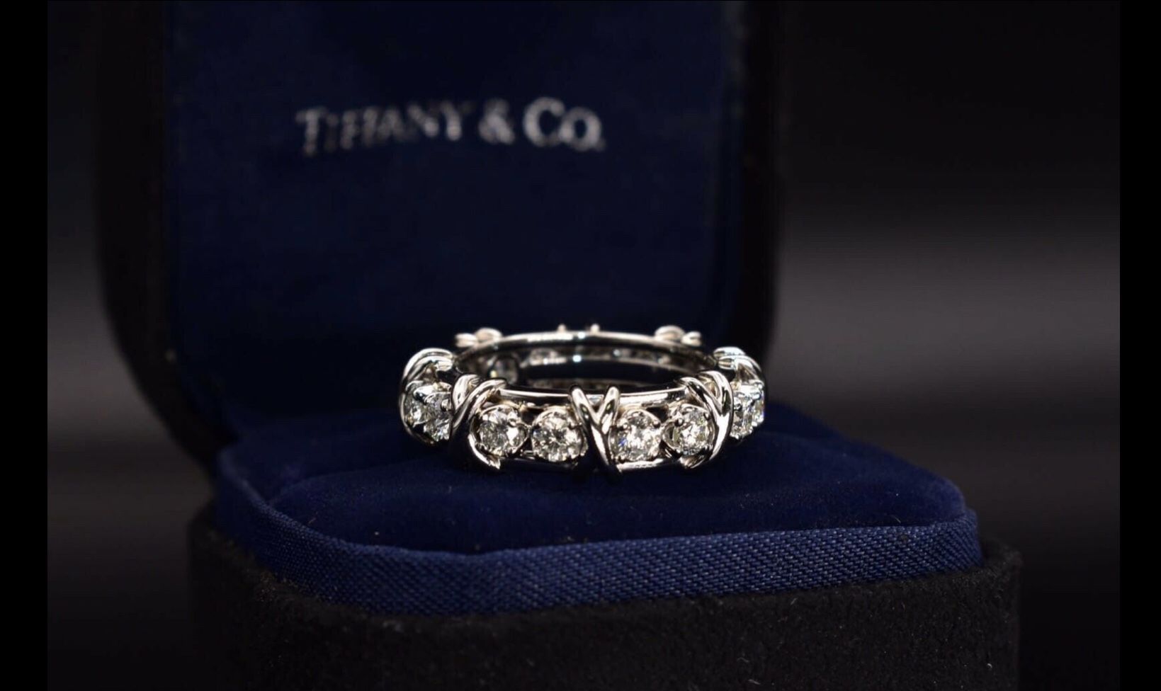 Diamond wedding ring Tiffany & Co