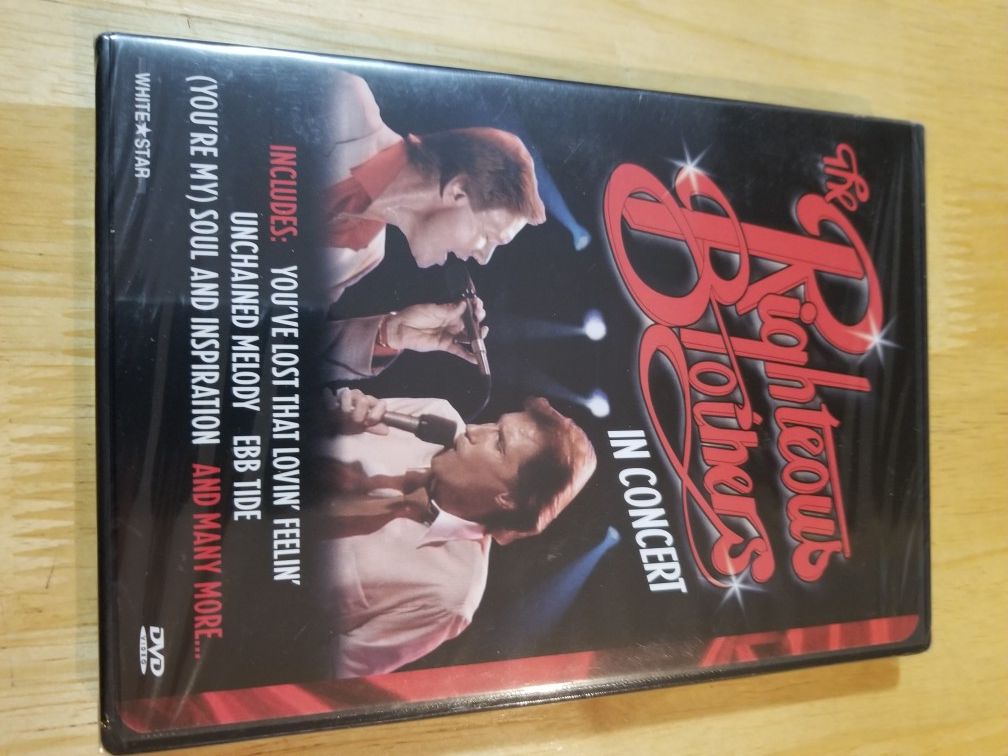 The Righteous Brothers In Concert DVD NEW SEALED