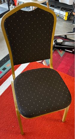 15 Black and Gold Chairs