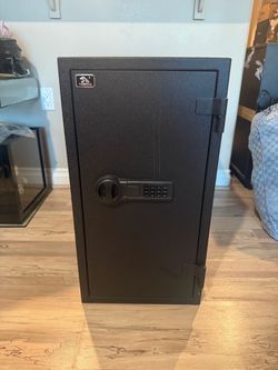 TIGERKING 3.47 Cu Ft Fireproof Safe for Home Office