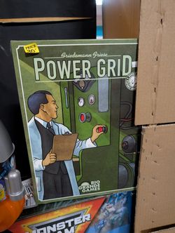 Power Grid Board Game Friedemann Friese Rio Grande Games Strategy Tabletop Euro