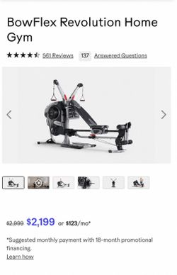 Bowflex revolution home gym