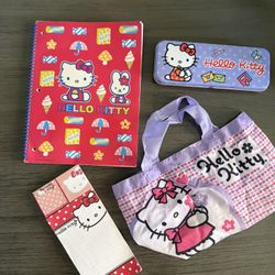 💜 HELLO KITTY SCHOOL ITEMS💜