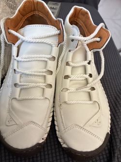 Men’s Greks White High-Tops – Size 8 (Brand New)