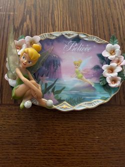"Treasures of Tinker Bell" Believe Plates
