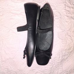Brand New Black Slip On  Ballet Flats From: Forever 21