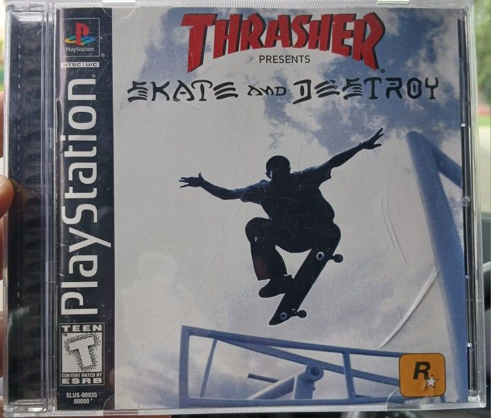 Thrasher : Skate and Destroy Playstation PSX/PS1 Video Game