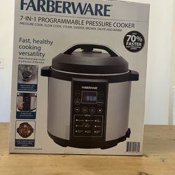 FARBERWARE 7 In 1 Programmable Pressure Cooker 