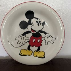 Mickey Mouse Disney Plate