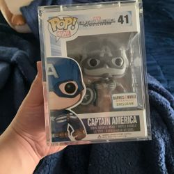 Captain America Black And White Funko