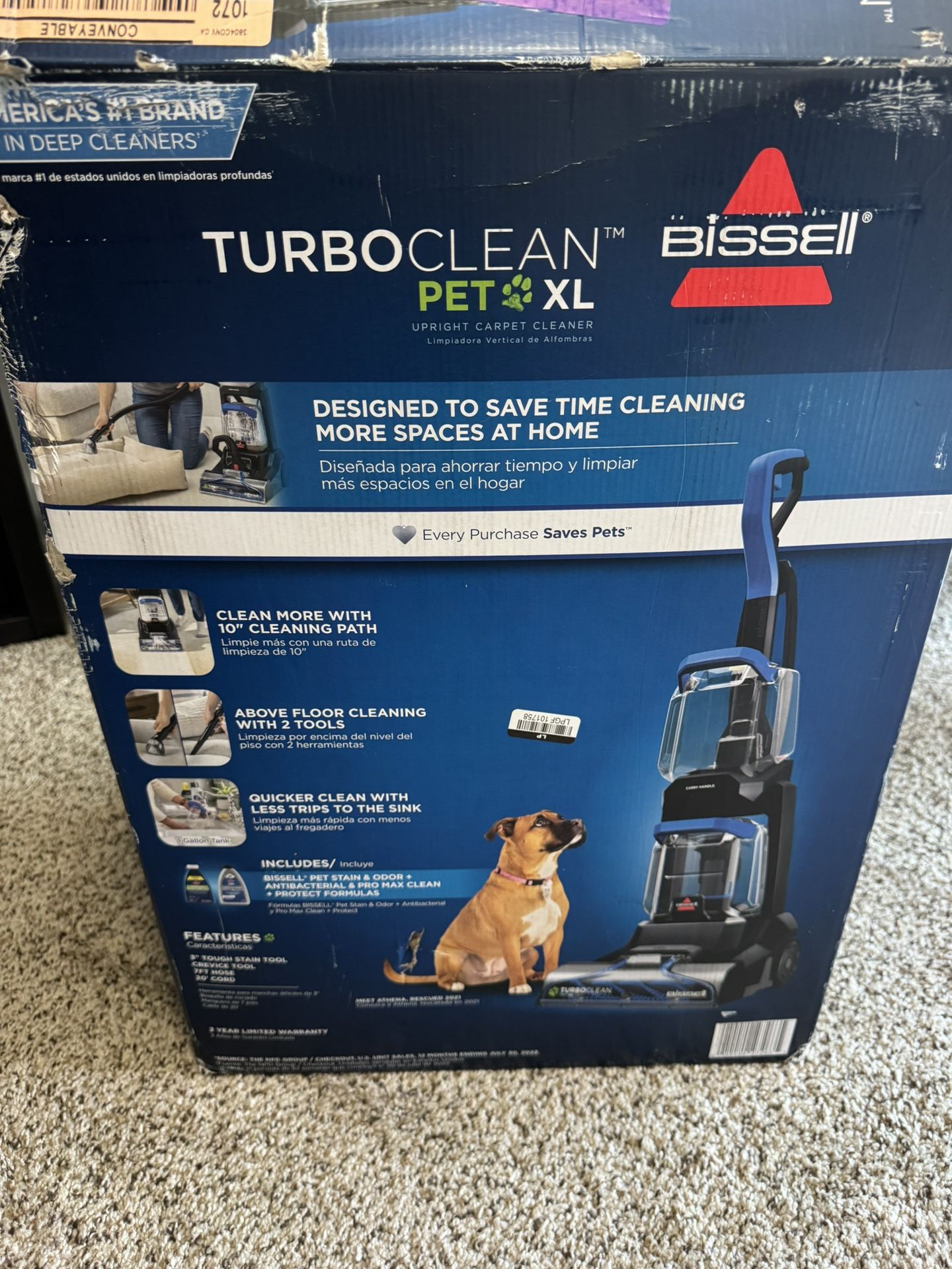 POWERFORCE PET XL Deep Cleaning PowerBrush 10" Path Vacuum