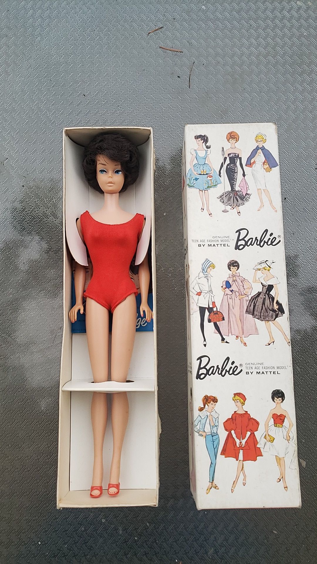 1962 Barbie Bubble Cut