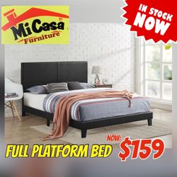 Full Platform Bed Frame 