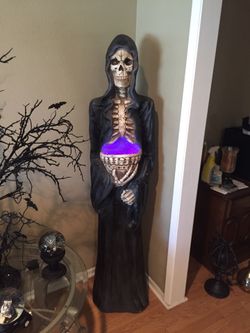Life size grim reaper