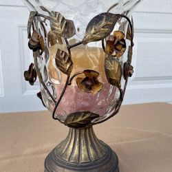 Candle Holder W/candle