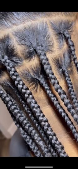 Braids and faux locs
