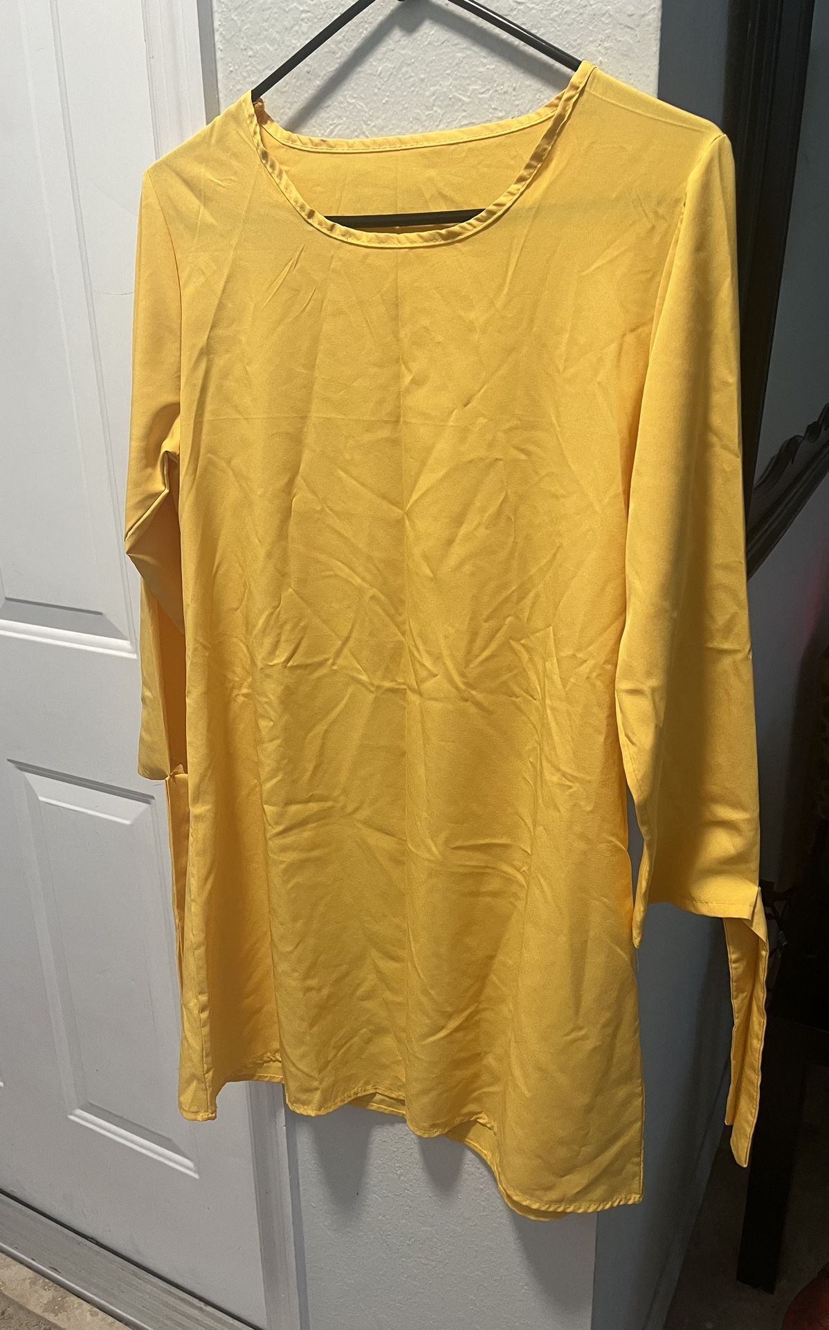 Yellow Shift Dress
