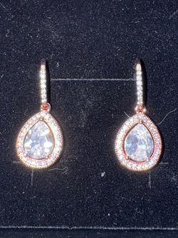 White Gold Earrings