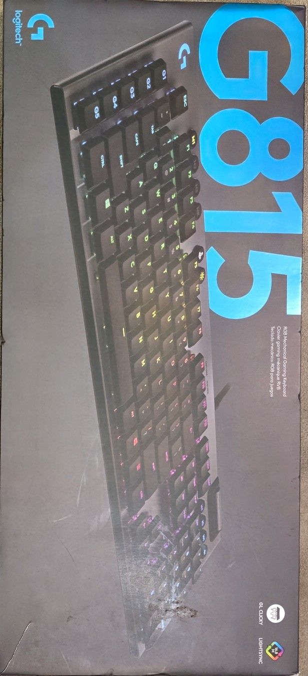 Logitech G815 RGB gaming Keyboard $80 OBO