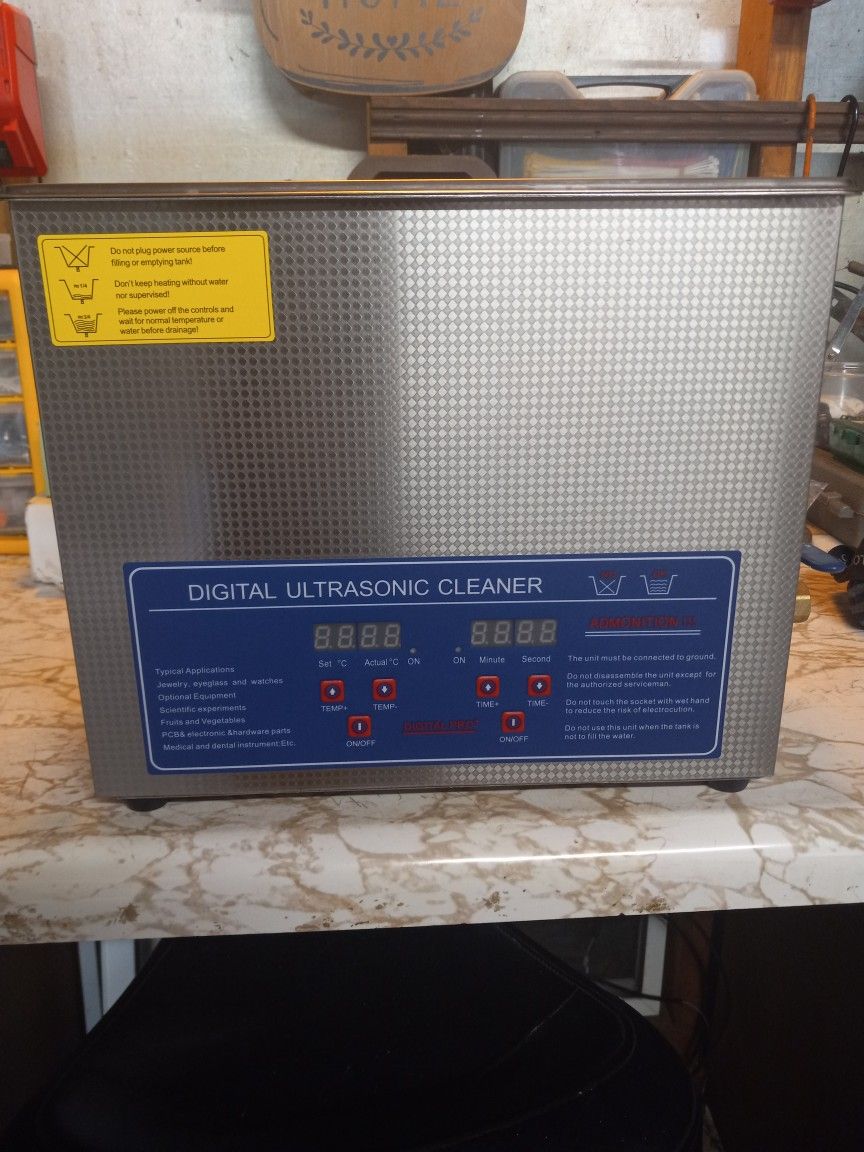 PART'S WASHER USED ONCE