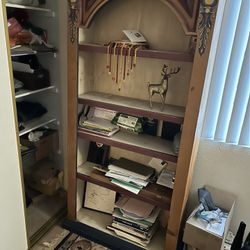 Large Shelving Unit, Hardwood