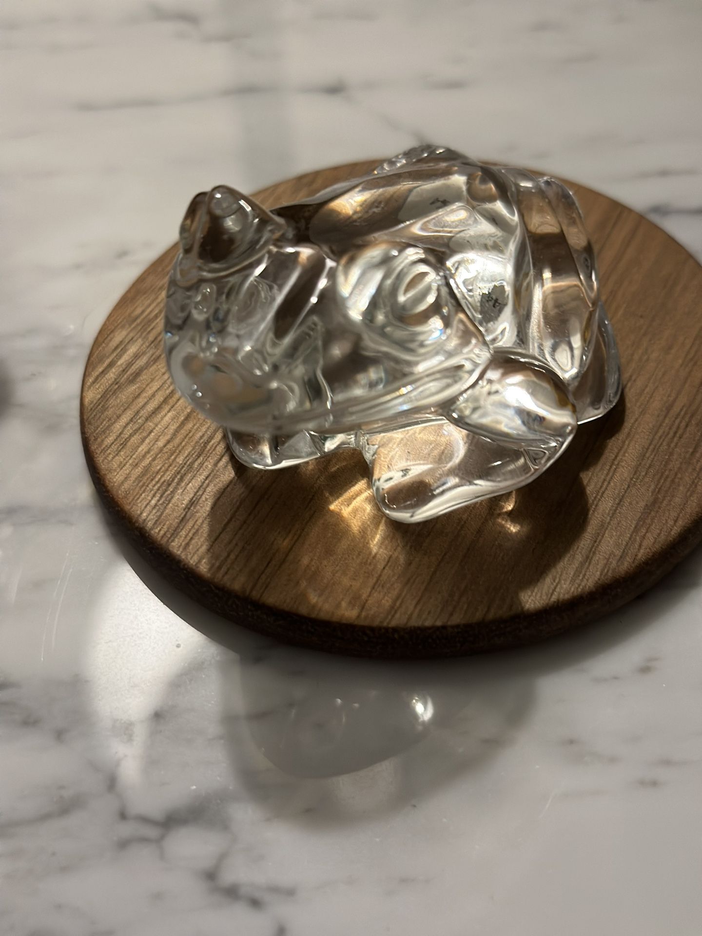 Waterford Crystal Frog
