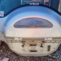 99-01 Vehicross Rear Door Hatch Gate & Window Silver 