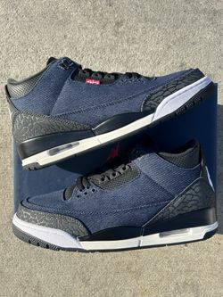 Jordan 3 Retro Levi Indigo 