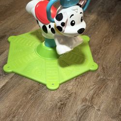 Fisher-Price bounce ride-on dog
