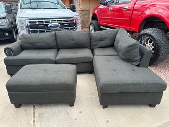Sectional sofa couch.