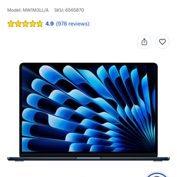 Apple MacBook specifications in picture * new unopened