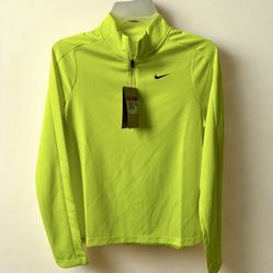 *BRAND NEW w/ Tags* Nike DRIFIT Training Top Volt Green Size Youth Large