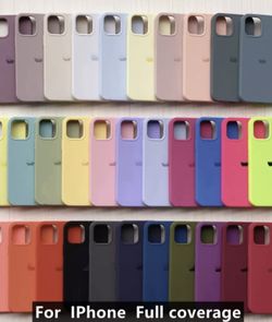 Genuine OEM Apple iPhone Silicone Cases - Multiple Sizes & Colors!