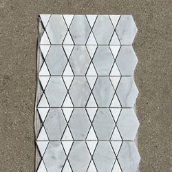 Marble Mosaic Tile Perfect for Accent or Backsplash