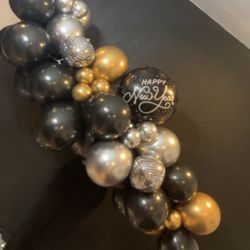 New years Balloons