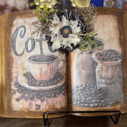 Decorative handmade coffee decor