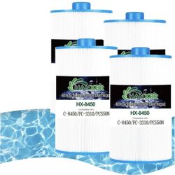 4 Pack C-8450 Spa Filter Cartridge for Filbur. Compatible with FC-3310, PCS50N, 100593, 3(contact info removed). 