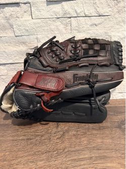 Franklin RTP Steerhide 14"  Slowpitch Softball Glove - RHT Right Hand Throw 4988