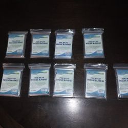 (NEW)9 Packages Of( Prima Care) Foil Mylar Rescue Blanket