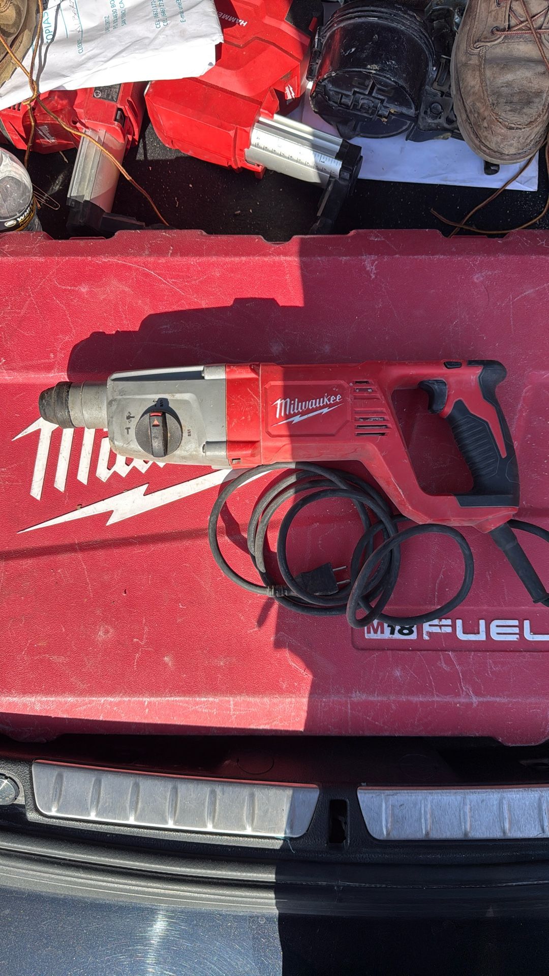 Milwaukee 1” Rotary Hammer