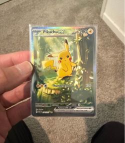 Pikachu ex Pokémon Card 276/217 Holo