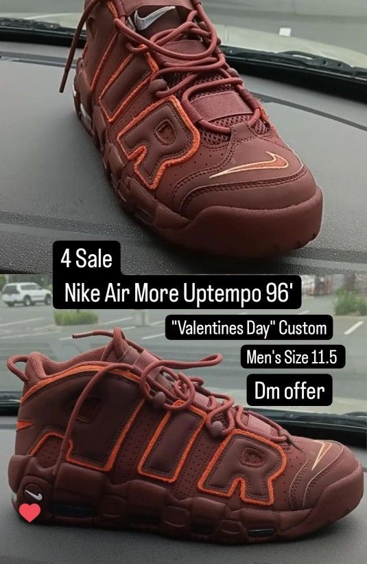 Nike air uptempo custom best sale