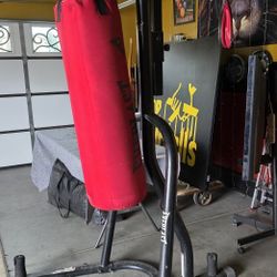 Heavy Bag With Stand 