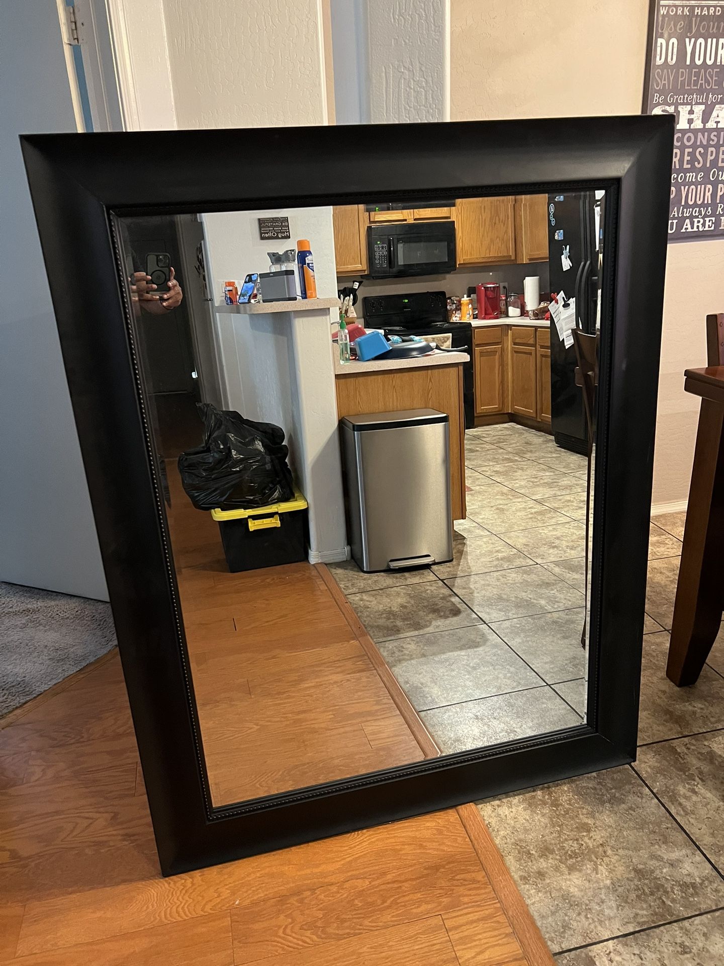 Two Oversized Mirrors (Hobby Lobby) 3’10 by 4’10