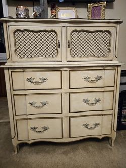 Full Set $800 - Link-Taylor Antique French Provincial Bedroom Set