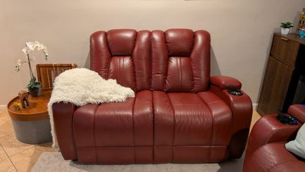 Luxury home theater loveseat