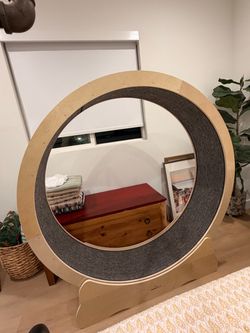XXL Wooden Cat Exercise Wheel