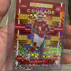 Xavier Worthy Crusade Rookie Hallo